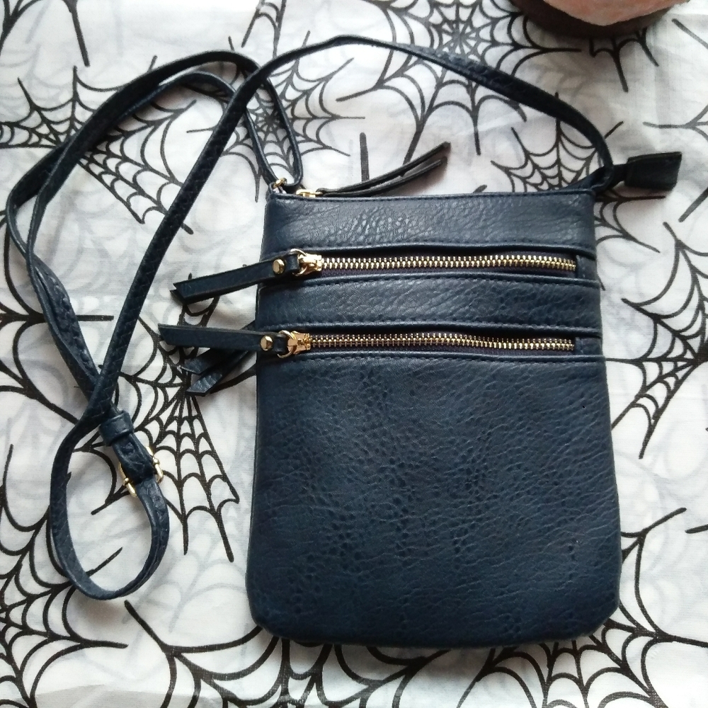 Navy Blue Cross body Bag
